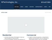 Tablet Screenshot of mtechnologiesinc.com